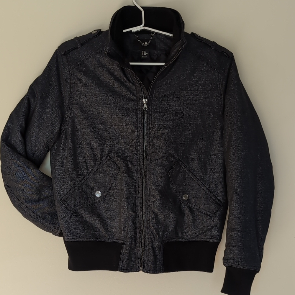 Black Men's Bomber Jacket